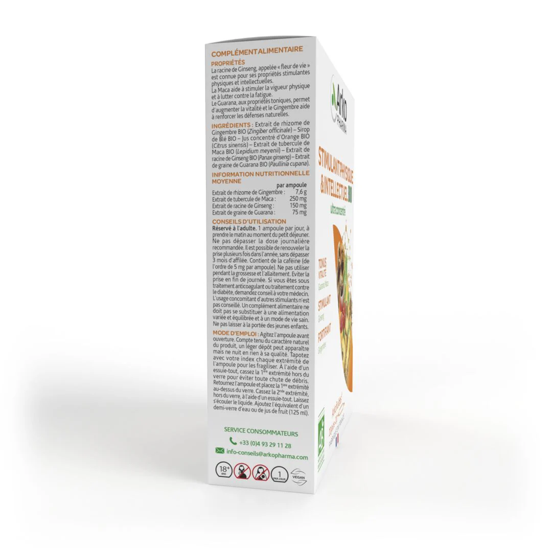 Arkofluides® BIO Stimulant Physique et intellectuel - Image 3