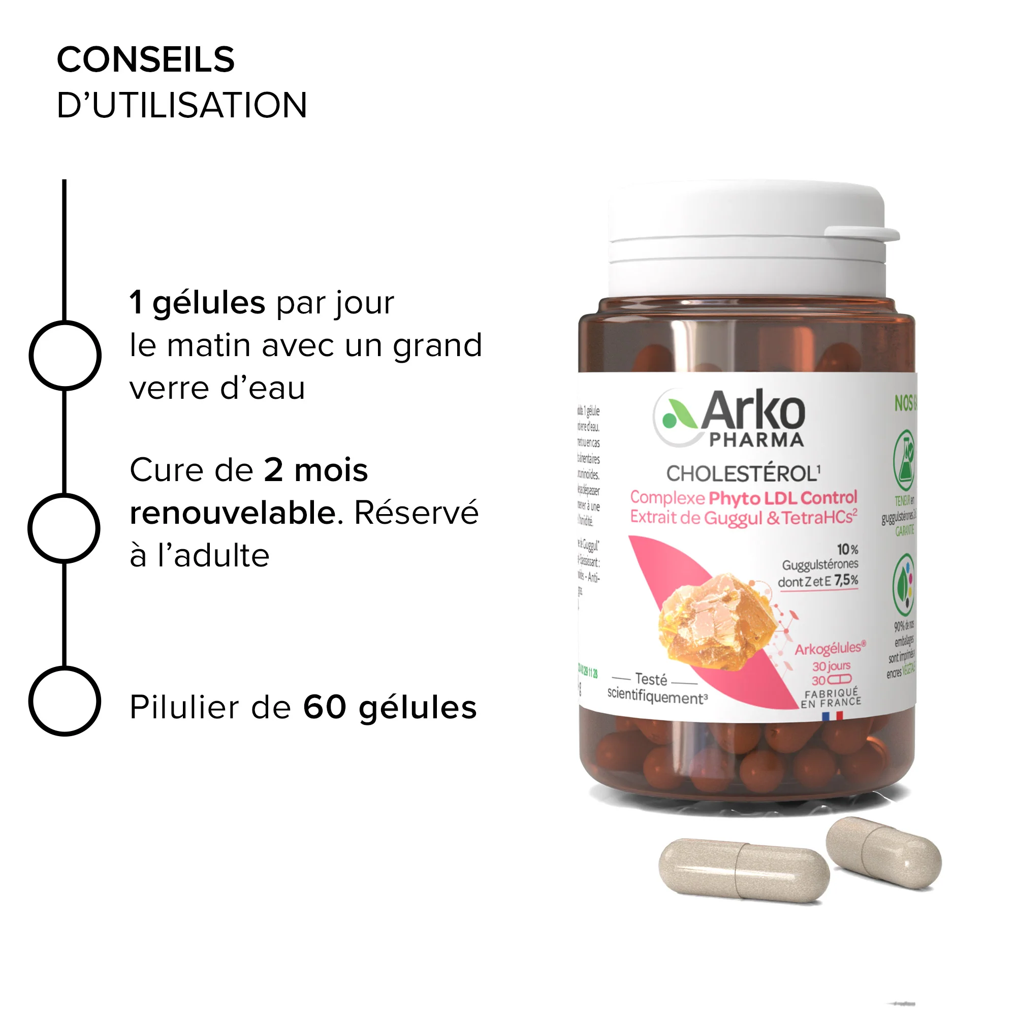 Arkogélules® Complexe Phyto LDL Control - Image 5