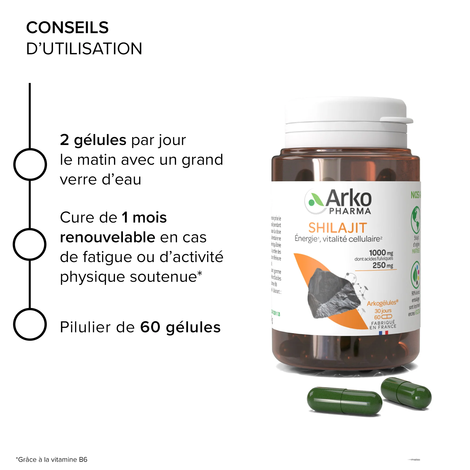 Arkogélules® Shilajit - Image 5