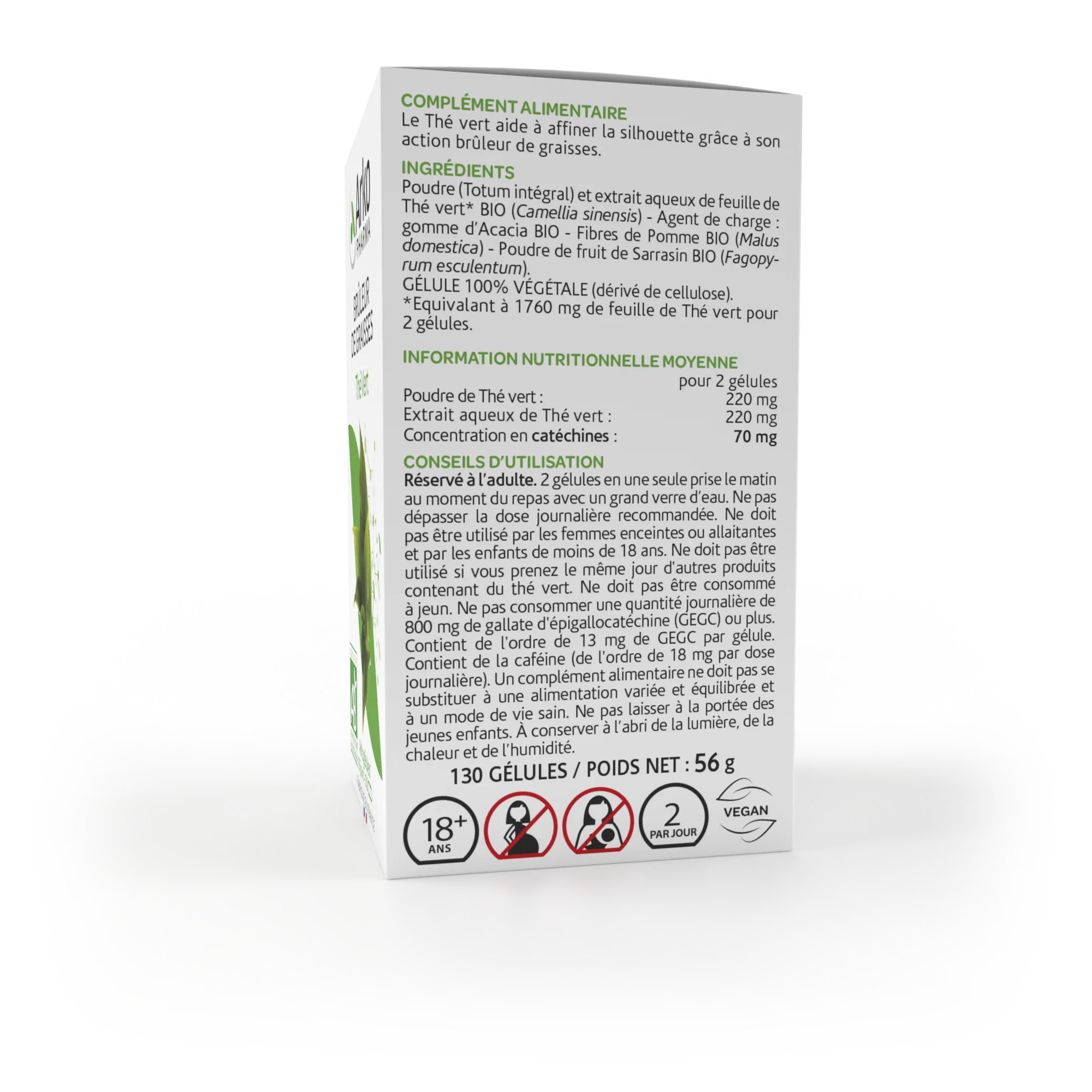 Arkogélules® BIO Thé vert - Image 6