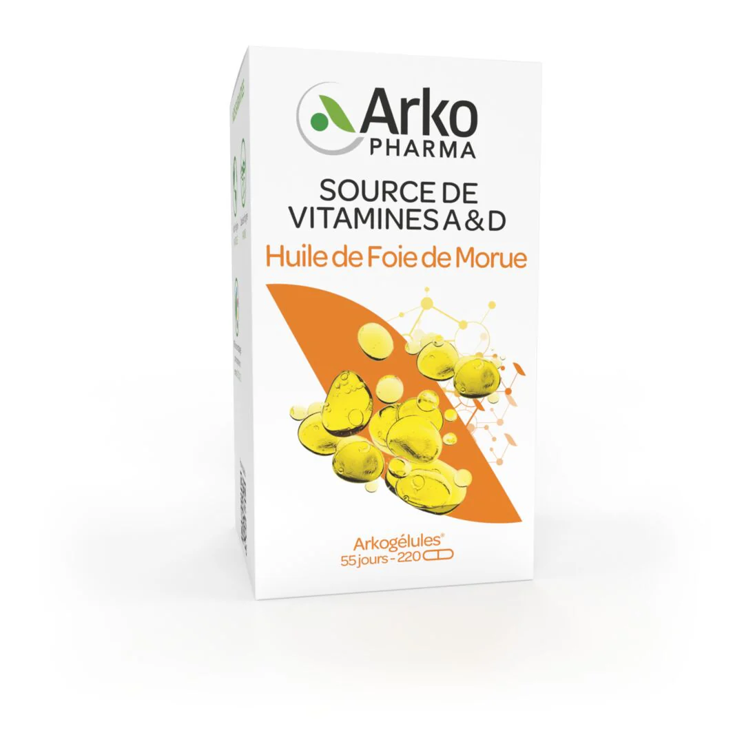 Arkogélules® Huile de Foie de Morue - Image 5