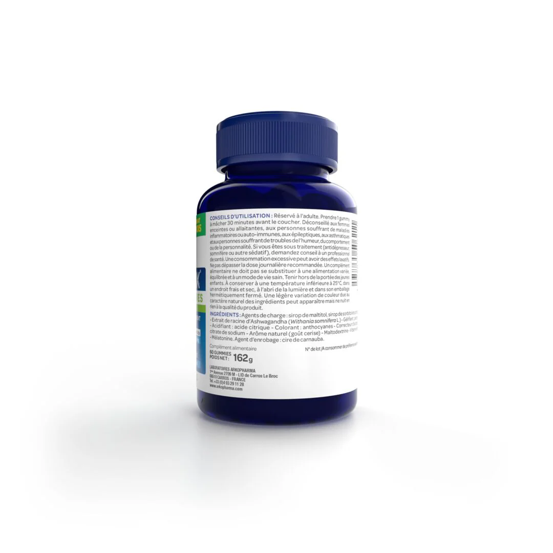 Arkorelax® Sommeil Fort Gummies - 60 gummies dont 2 semaines OFFERTES - Image 8