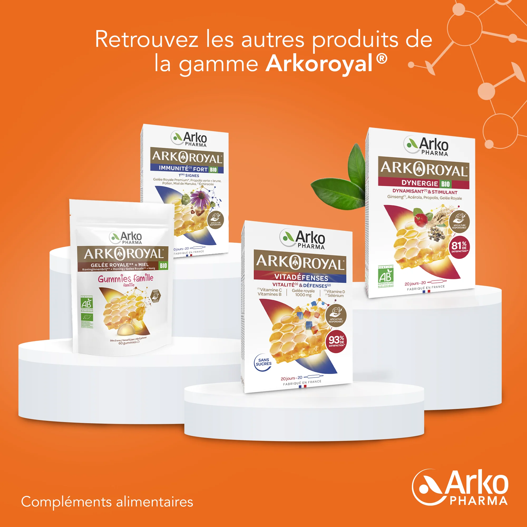 Arkoroyal® Gelée Royale BIO 2500 mg - Image 6