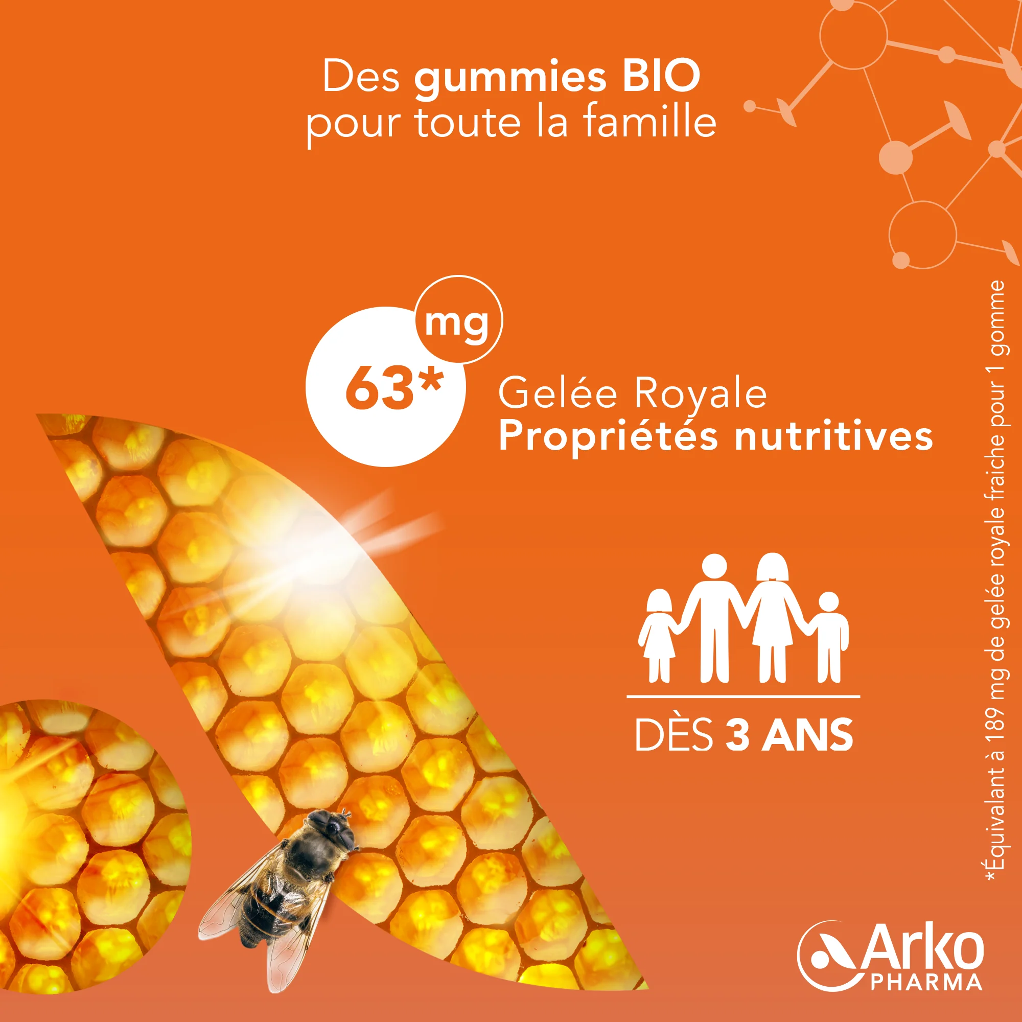 Arkoroyal® Gummies Famille BIO - Image 3