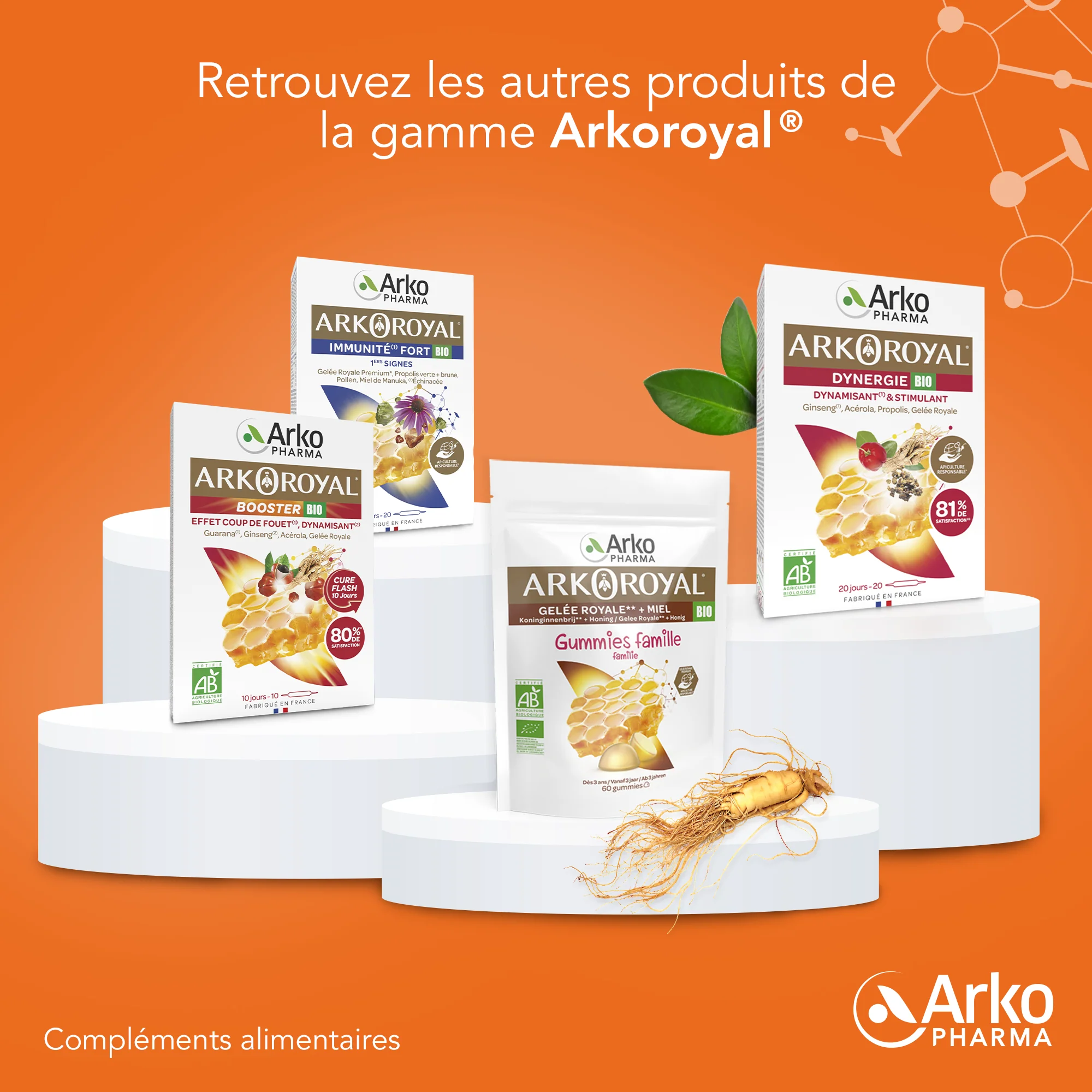 Arkoroyal® Gummies Famille BIO - Image 5
