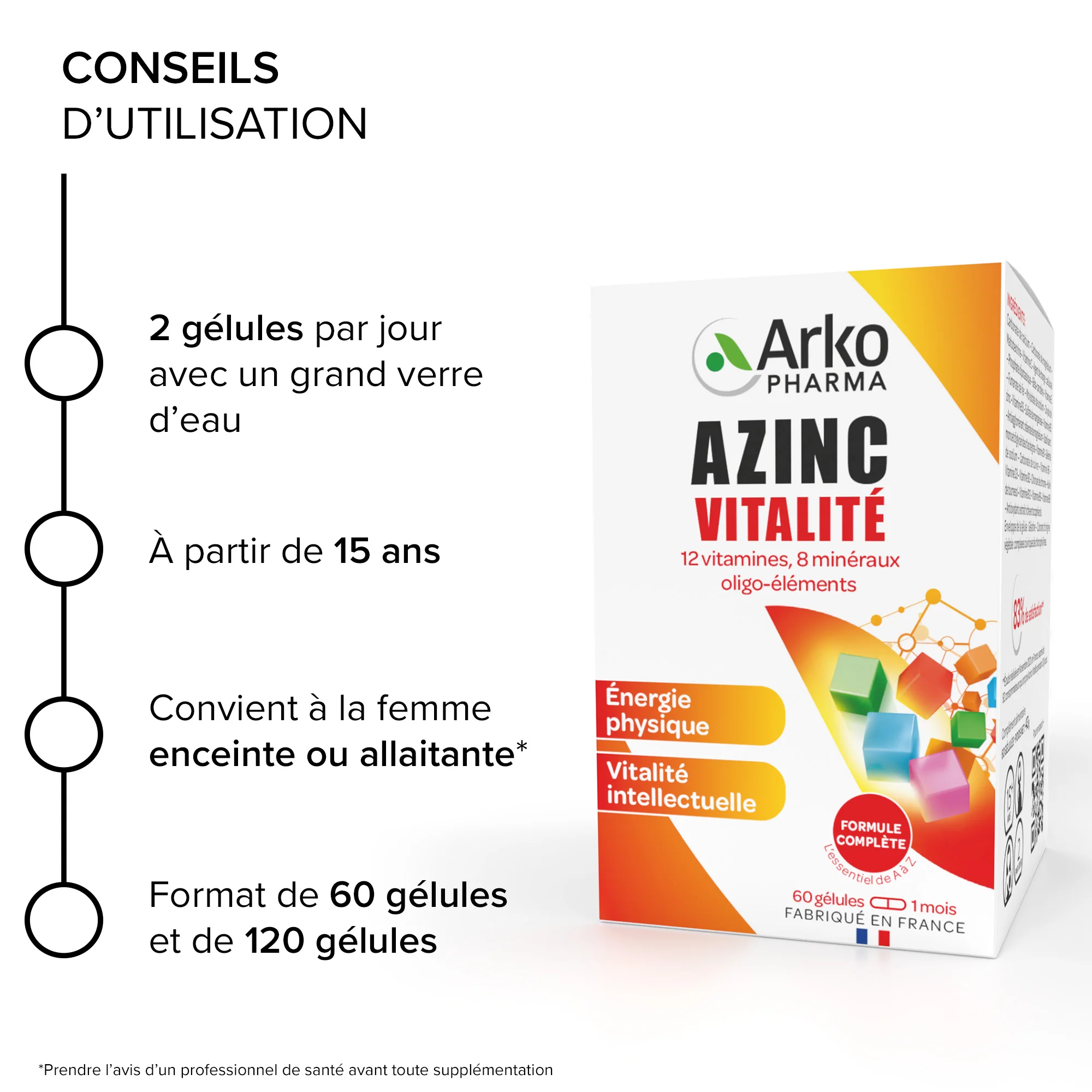 Azinc® Vitalité Gélules - Image 9