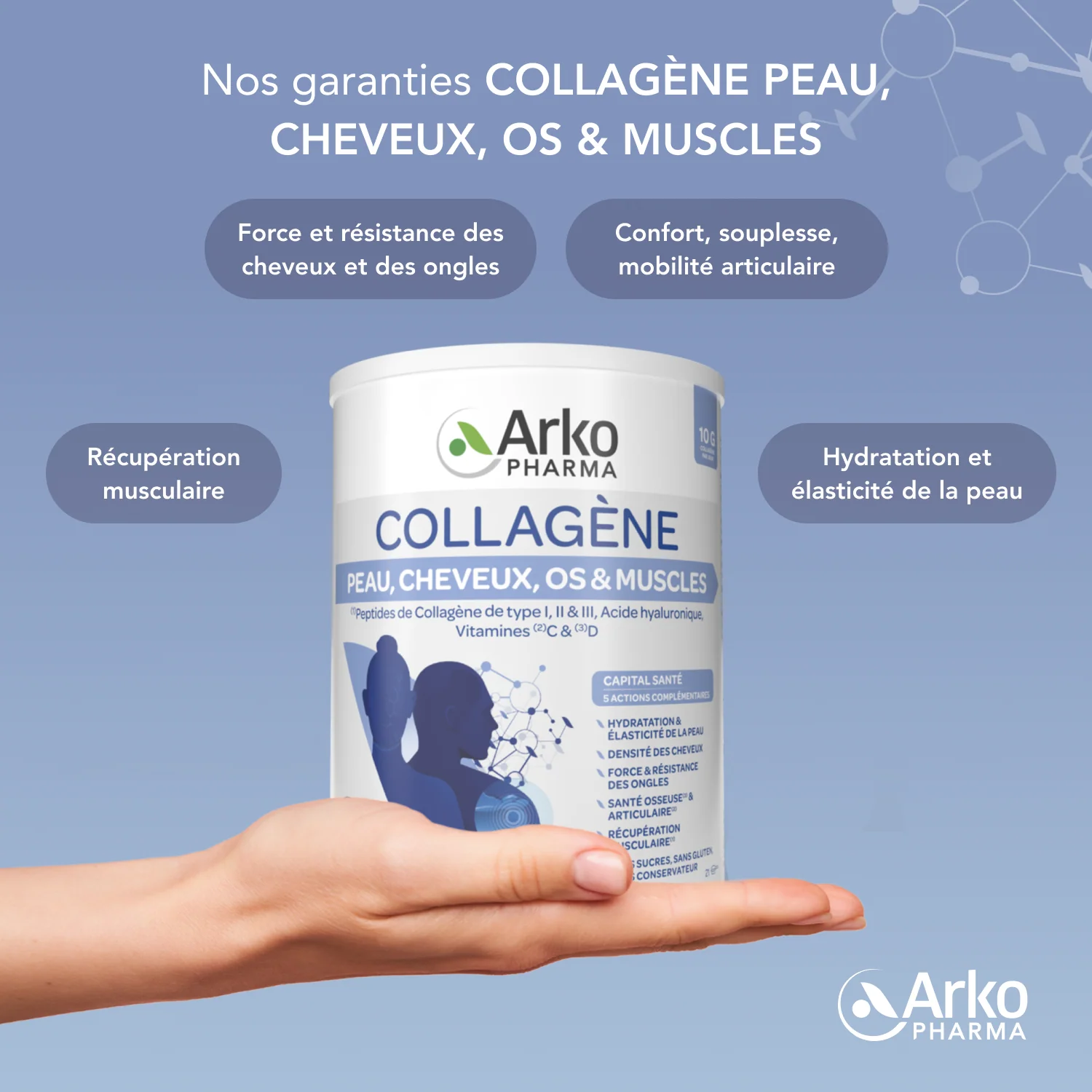 Collagène Peau, Cheveux, Os & Muscles - Image 4