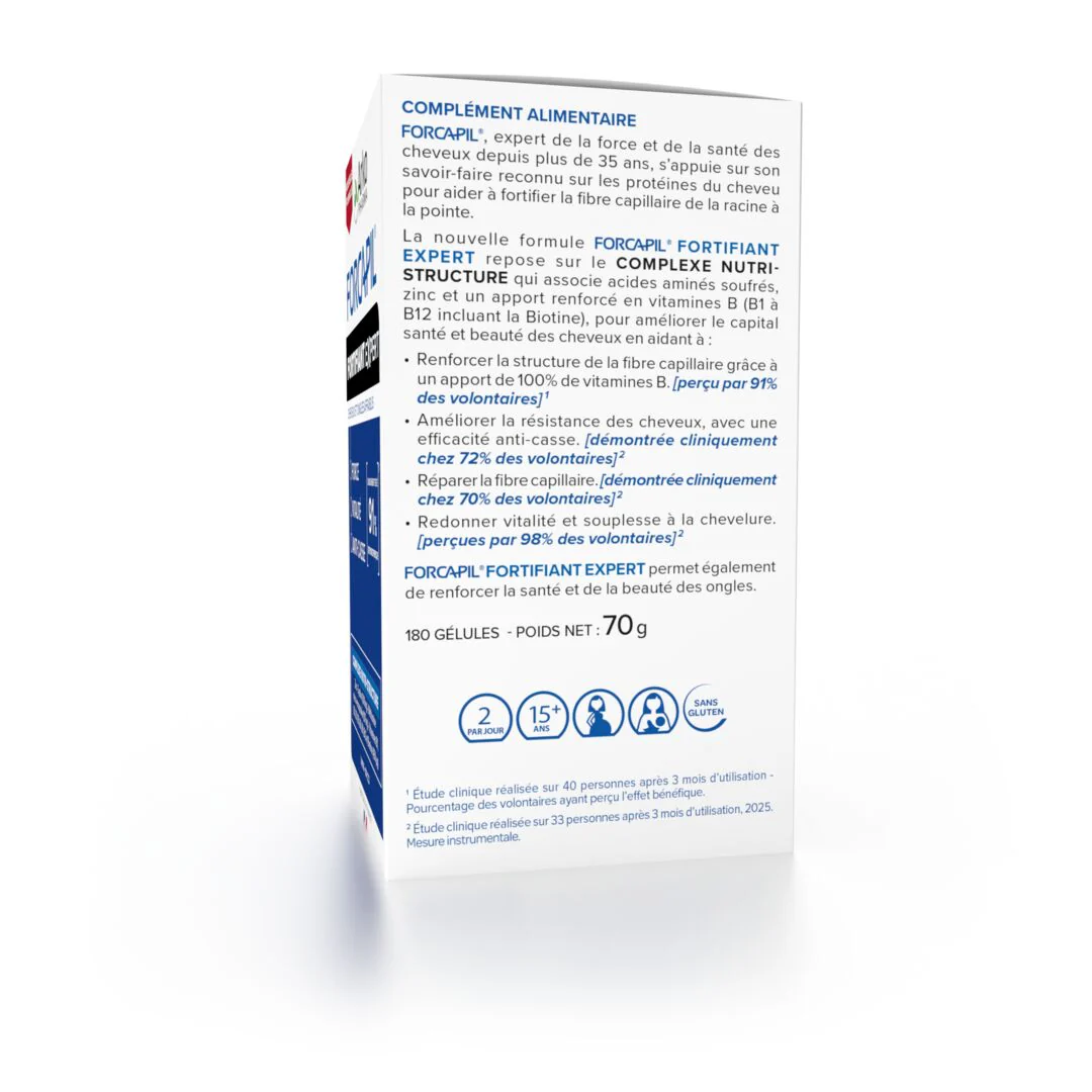 Forcapil® Fortifiant Expert - 3 mois + 1 mois OFFERT - Image 10