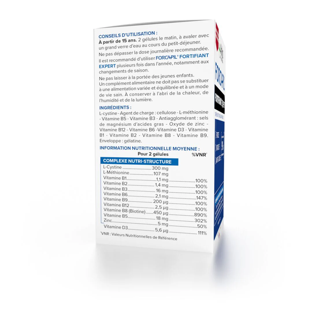 Forcapil® Fortifiant Expert - 3 mois + 1 mois OFFERT - Image 9