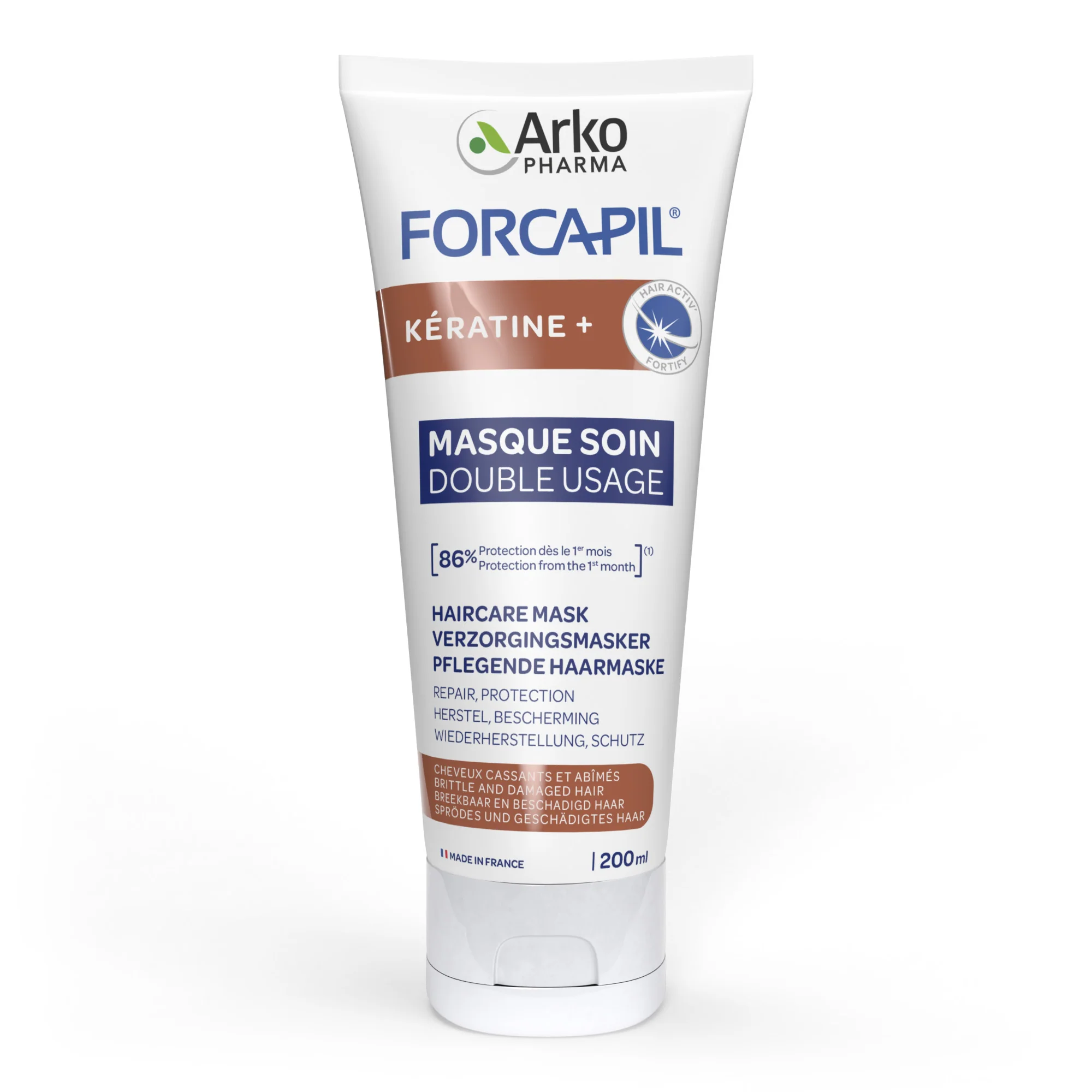 Forcapil® Kératine Masque soin double usage - Anti gaspillage - Image 11