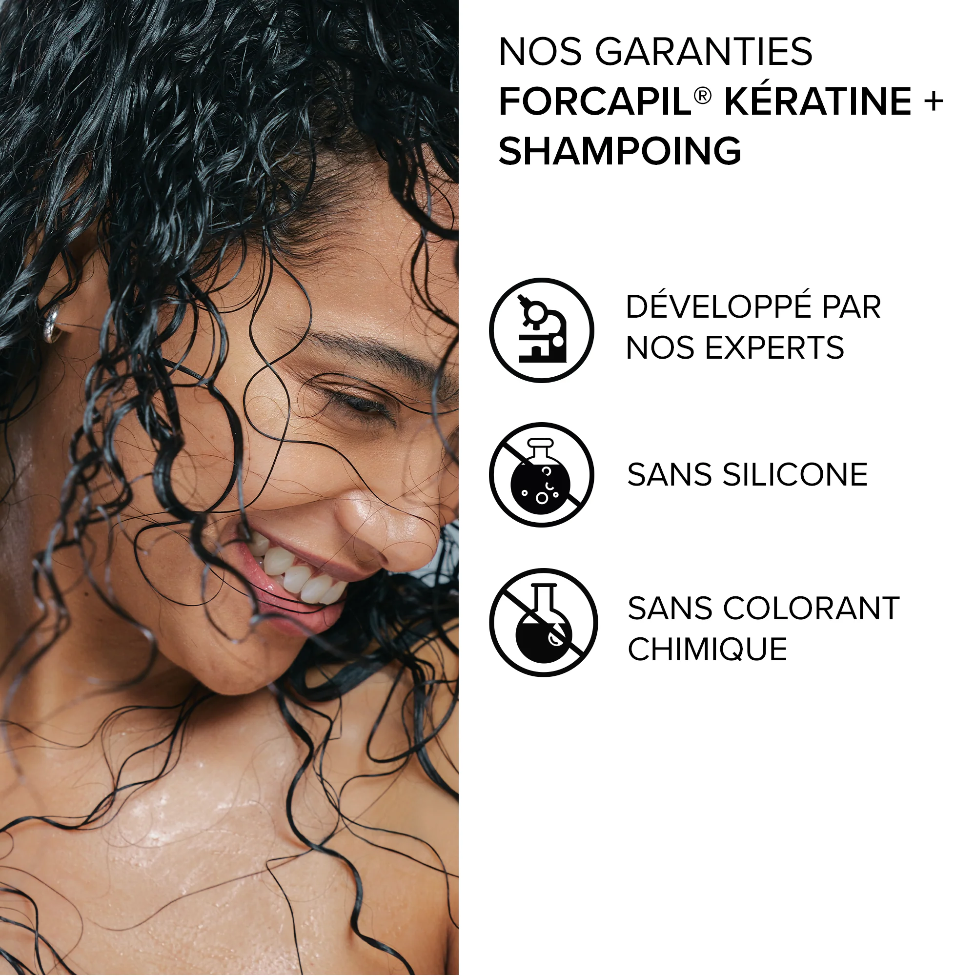 Forcapil® Shampoing Fortifiant Kératine + - Image 6