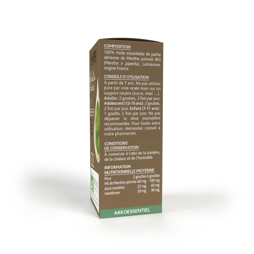 Huile essentielle de Menthe Poivrée BIO - Image 3