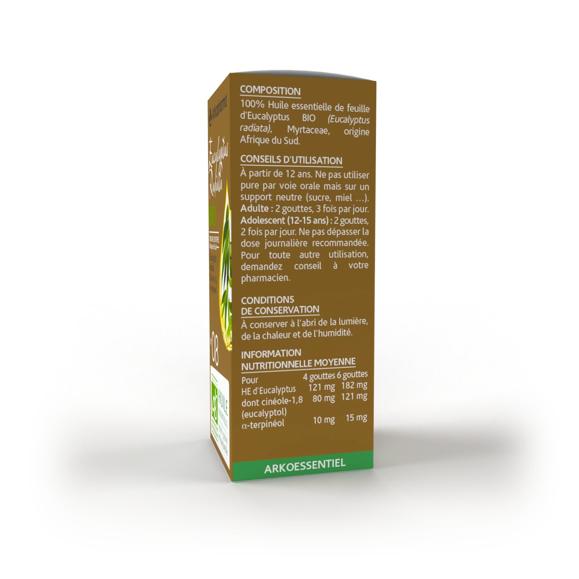 Huile essentielle d'Eucalyptus Radiata BIO - Image 3